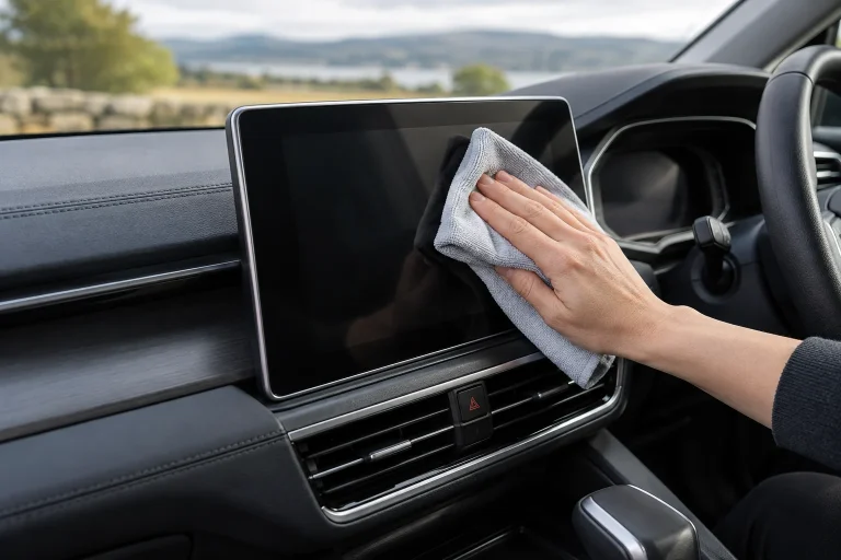 How to Clean a Car Touchscreen Without Smears