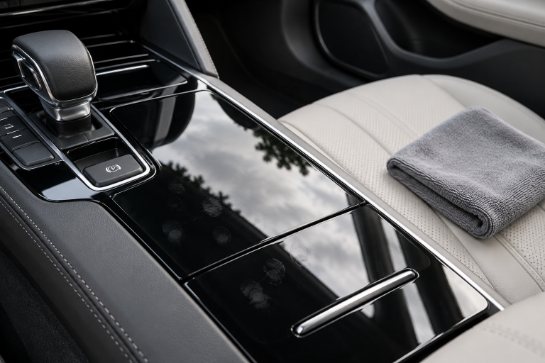 How to Clean Piano-Black Car Trim Without Adding Marks