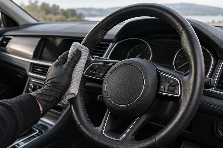 How to Clean a Car Steering Wheel and Leave the Grip Right