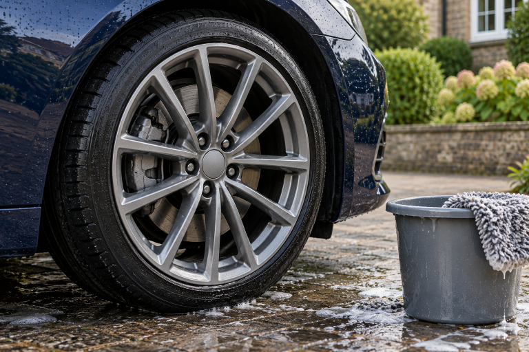 How to Wash Waxed or Ceramic-Coated Wheels